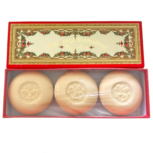 NWOT Fragrance Florentine "Tuscan Rose" Soap - Picture 1 of 3